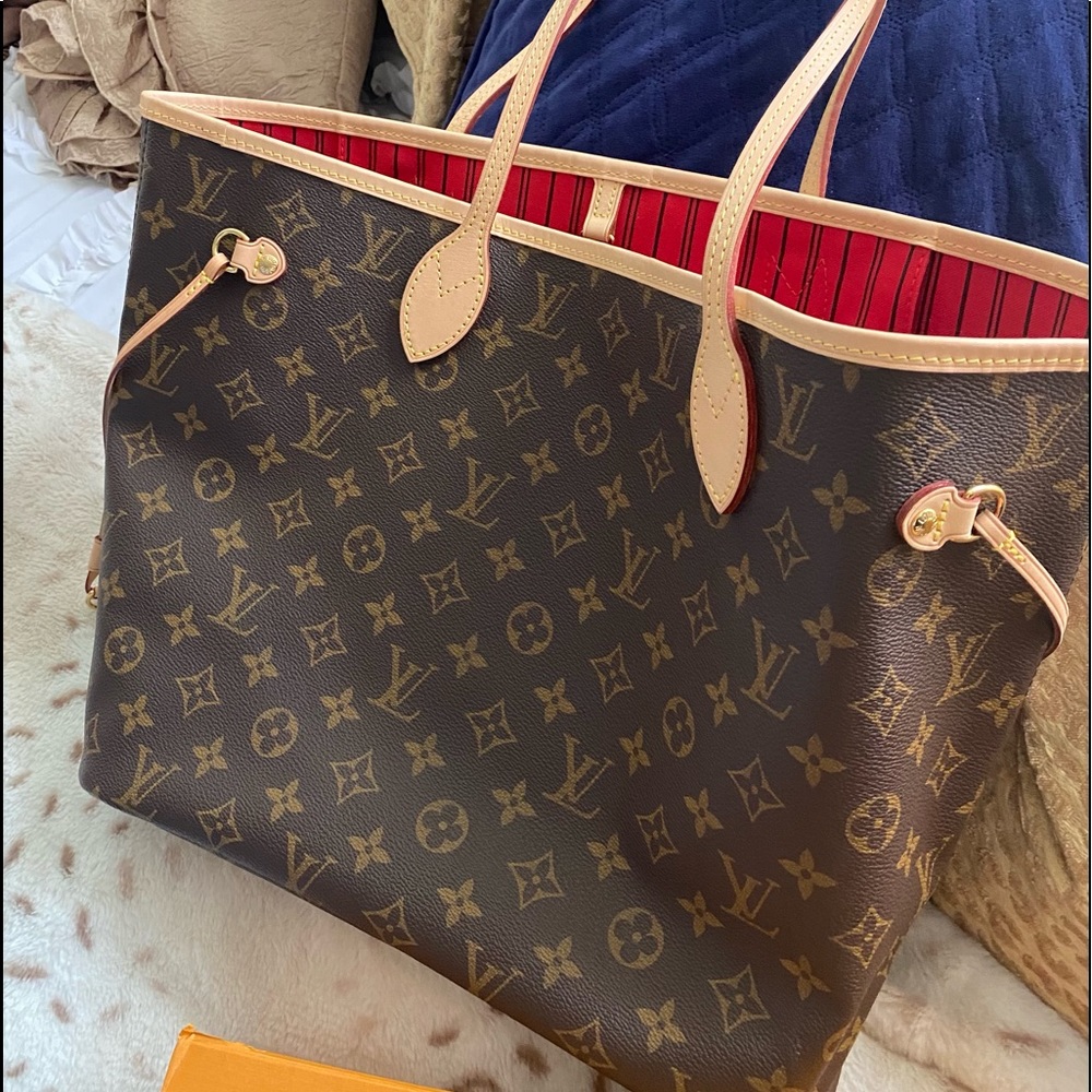 authentic louis vuitton neverfull mm